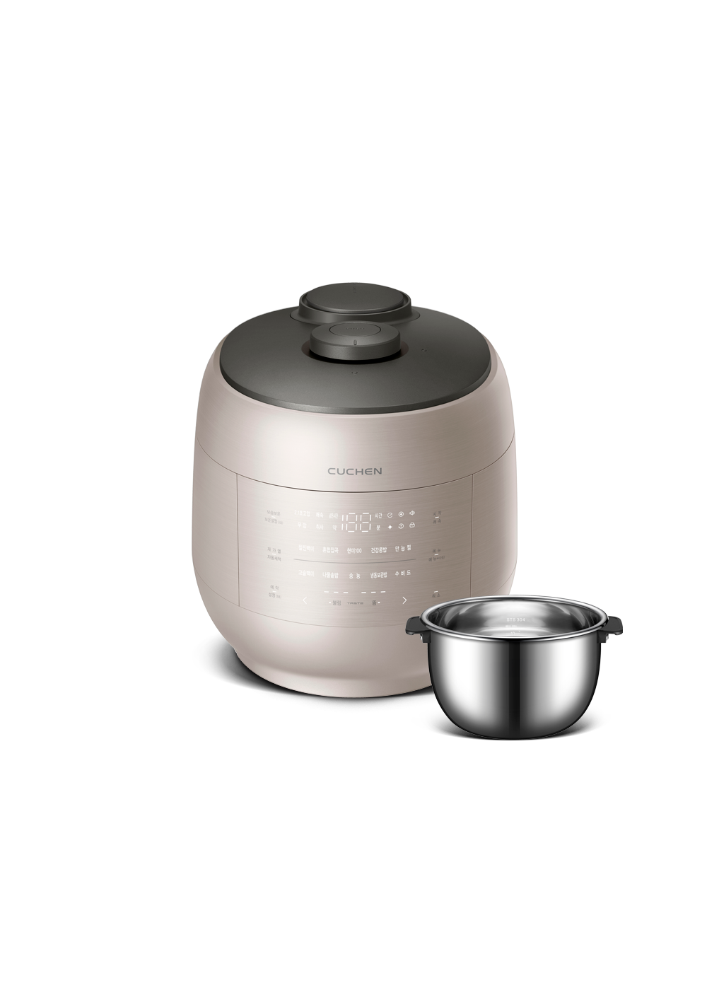 그레인 IH전기압력밥솥 10인용 (샌드베이지) 2